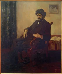Portrait of the Poet Ludwig Scharf